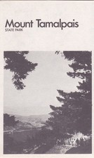 1975 Mount Tamalpais State Park California Map Brochure picture