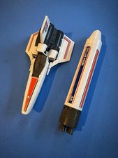 Vintage 1978 Battlestar Galactica Colonial Viper  Probe Mattel Has Red Missile picture