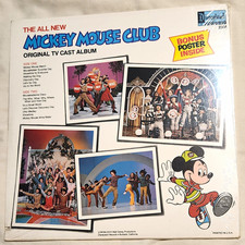 Vintage The All New Mickey Mouse Club 1977 Vinyl LP Record Album Poster Magazine picture