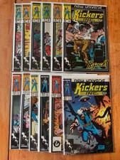 Kickers Inc. #1,2,3,4,5,6,7,8,9,10,11,12 (1986) #1-12 Complete Run VF/NM-NM picture