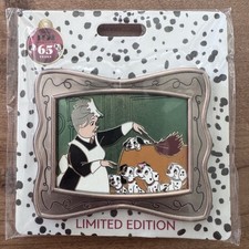 Disney WDI 101 Dalmatians 65th Anniversary Nanny & Puppies Pin LE 300 picture