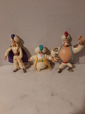1992 Disney Aladdin Set Of 3 Figures Vintage Sultan Aladdin Genie picture