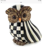 MacKenzie-Childs Courtly Stripe Owl picture