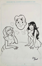 BETTY AND VERONICA # 276 - ORIGINAL ART - DAN PARENT - ARCHIE, BETTY, VERONICA picture