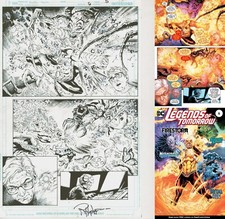 Gerry Conway Firestorm Legends of Tomorrow #6 Page #5 Original Art / DC Comics picture