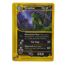Pokémon TCG: Tyranitar 40/147 Aquapolis Non-Holo HP picture