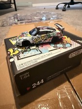 Set Mini GT #244 & #245 LBWK Nissan GT-R R35 35 GT-RR LBWK Kuma Graffiti Purple picture