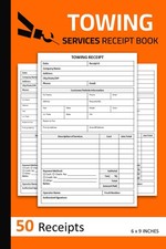 Towing Services Receipt Book: Vehicle Service Receipts | Tow Truck... picture