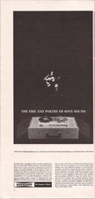 Vintage 1962 Sony Sterecorder 464 CS Reel to Reel Tape Recorder Print Ad picture