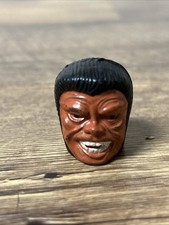 Vtg Gumball Charm Cracker Jack 60's HK Horrible Monsters Head Vending prize toy picture