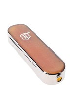 Hemper Happy Camper Army Knife Amber Glass Hand Pipe – 3½″ picture