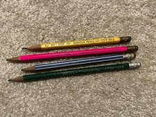Vintage American Pencil Co Lot Of 4 - Be Bop 773, Indian 730, Splendor 755 picture