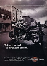 2007 Harley Davidson Motorcycle Original Advertisement Print Art Car Ad J858 picture