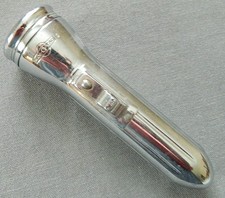 Vintage RAY-O-VAC Bullet Torpedo Flashlight Silver- 1930s picture
