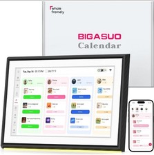 BIGASUO 10.1 Digital Calendar, Smart Touchscreen Interactive Display, Electro... picture