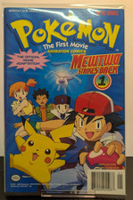Pokémon The First Movie Mewtwo Strikes Back #1 Viz Comics 1998 Ani-Manga Pikachu picture