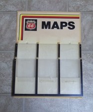 VINTAGE PHILLIPS 66 MAP RACK HOLDER 1970s picture