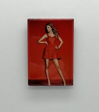 Taylor Swift, Red Dress Photo Souvenir Promotional Fridge / Locker Magnet picture