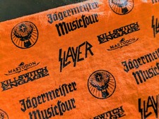Vintage Jagermeister Music Tour Bandanna Slayer Killswitch Engage Mastodon Promo picture