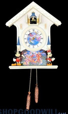 2008 Bradford Exchange 'Disney's Happiest of Times Cuckoo Clock' Tested/Works picture