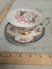vintage cup & saucer, Elizabethan staffordshire bone china, england, no chips picture