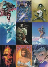 1997 COMIC IMAGES - TOP COW SHOWCASE: THE PAINTED COW - BASE 72 CARD SET - MINT picture