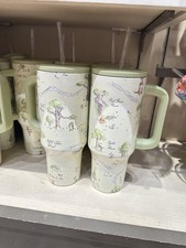 Disneyland 2026 Winnie The Pooh 100 Acre Wood Metal Tumbler Cup 40oz New picture