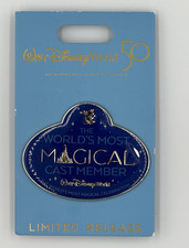 Disney WDW 50th World's Most Magical Cast Member Mickey Pin Limited Release picture