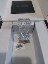 Waterford Crystal Langley Finial For Lamp, New, Unused W/Box And Item Cards, #2 picture