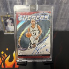 2023-24 Panini One and One The Oneders Tony Parker #TOS-TPK /15 Jersey No. 9/15 picture