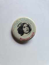 Vintage 1978 StarWars PRINCESS LEIA Official FanClub Button Pin - Rare Button picture