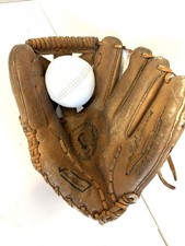Vintage 1966 Ted Williams Hall of Fame Rawlings Model 1600 Baseball Glove +BALL picture