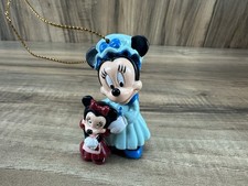 VTG Avon Disney Ornament Mickeys Christmas Carol Minnie Mrs Cratchit 1992 picture