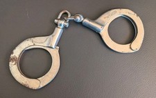 Vtg Antique H & R Arms Unescapable Handcuffs No Keys USA picture