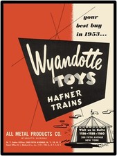 Wyandotte Toys of Wyandotte, Michigan NEW Sign 24