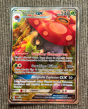 The Pokemon Company Pokemon TCG Giflor GX 211/236 German Holo Secret Rare 2019 picture