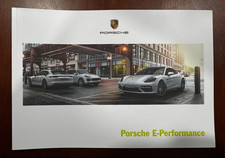 2017 PORSCHE E-PERFORMANCE Original Prestige Sales Brochure/Panamera Cayenne picture