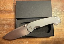 Quiet Carry Drift L Folder KNSWSW Vanax SC Knurled Ti Handle & Stonewashed Blade picture