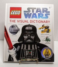 LEGO Star Wars: The Visual Dictionary Hardcover (2009) w/ Luke Minifigure picture