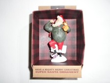 Duluth Trading Co Super Santa Holiday Ornament - 2nd Edition - 4.5