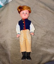 Vintage Soviet Era Boy DollLarge 13