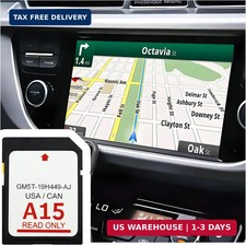 2025 Latest A15 Navigation SD Card Map Compatible with Sync 2 Ford & Black. picture