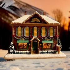 Hawthorne Village Norman Rockwell Christmas Village Rockwell Art Gallery READ picture