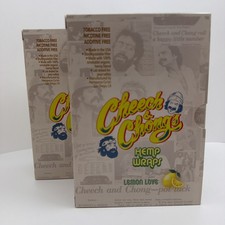Wraps by Cheech & Chong (2 Pack Box of 25 Each 100 Wraps Total) Lemon Love picture