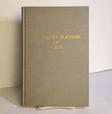 Wonderful Routines of Magic - Ellison Poland 1969 1st Edition Vintage Magic Book picture