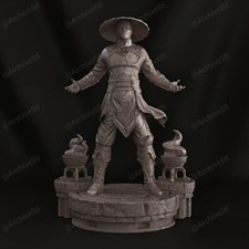 Raiden Resin Sculpture Statue Model Kit size choices Unpainted/Unassembled picture