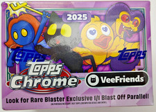 2025 Topps Chrome VeeFriends BLASTER BOX Factory Sealed New Gary V TCG Cards👍 picture