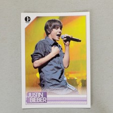 2010 Panini Justin Bieber 1st Print Trading Card #23 picture