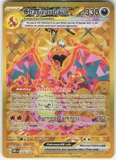 Charizard ex Holo GOLD Hyper Rare SV03: Obsidian Flames 228/197 NM VERY CLEAN picture