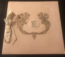 Vintage Antique Christmas Card 1920s Used VGC picture